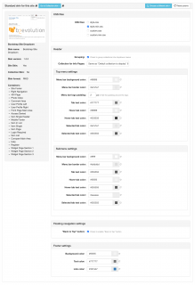 Bootstrap Site Dropdown skin