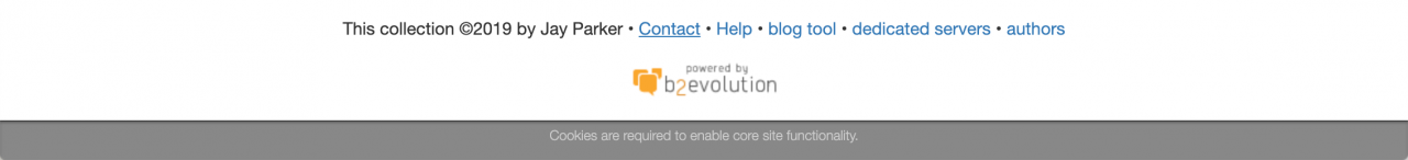 Default site skin