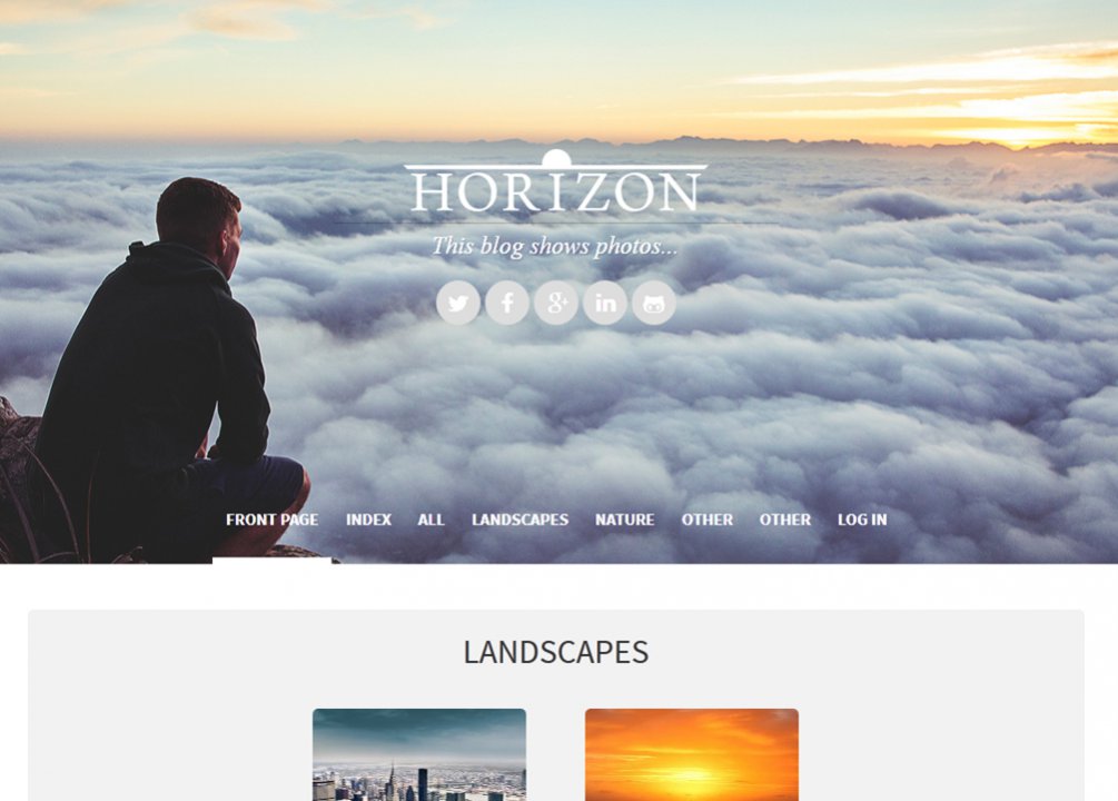 Horizon Gallery skin