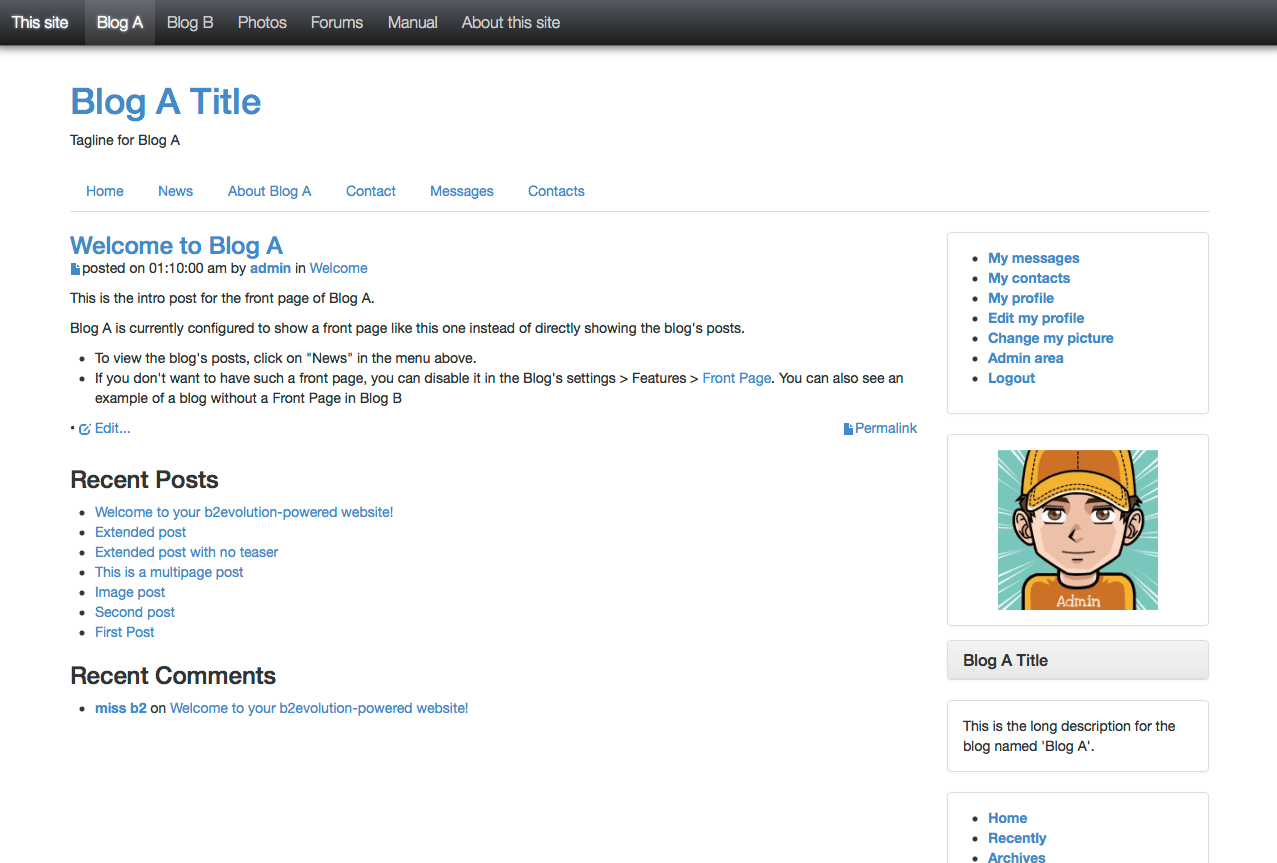 bootstrap blog skin bootstrap blog