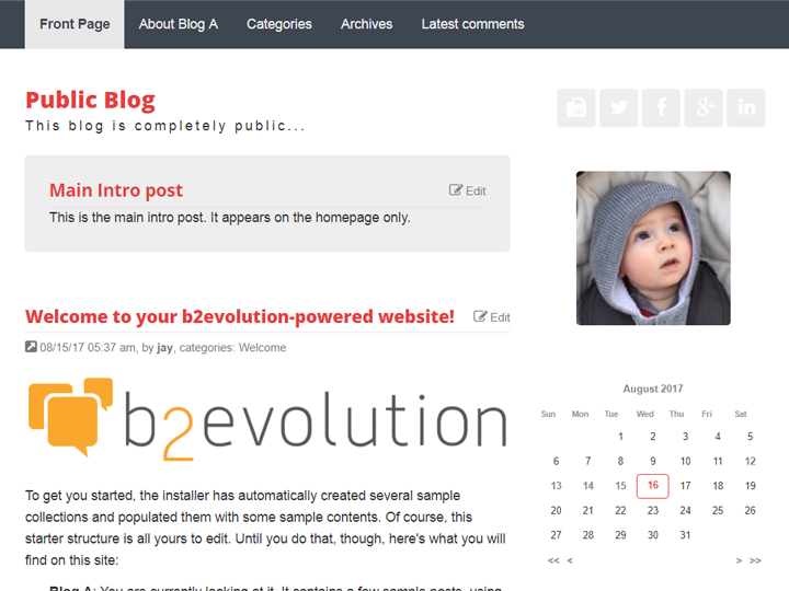 Asevo Bootstrap Blog Skin